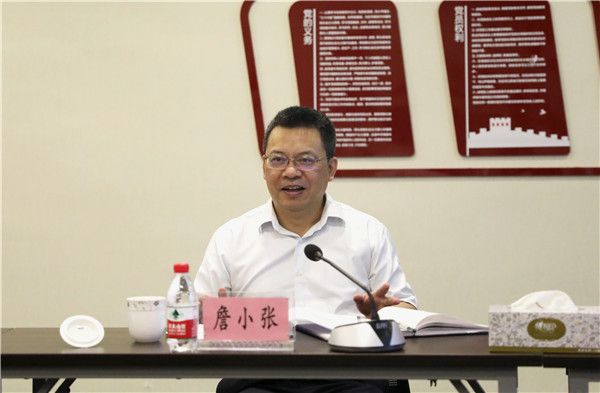 集團(tuán)公司總經(jīng)理詹小張一行來浙商中拓調(diào)研指導(dǎo)工作