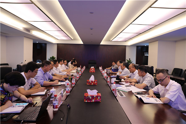 廣西交通投資集團(tuán)董事長周文一行來我司考察交流 