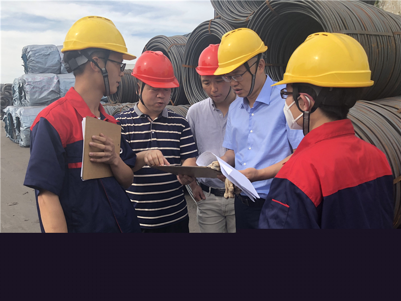 公司副總經(jīng)理魏勇到中拓物流開展安全現(xiàn)場檢查