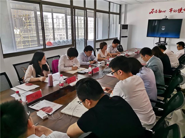 公司黨委委員、副總經(jīng)理徐愧儒赴中拓新材料黨支部開展黨建結(jié)對幫扶