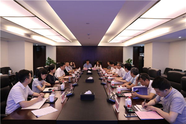 義烏市國資辦俞華忠書記一行到我司調(diào)研交流