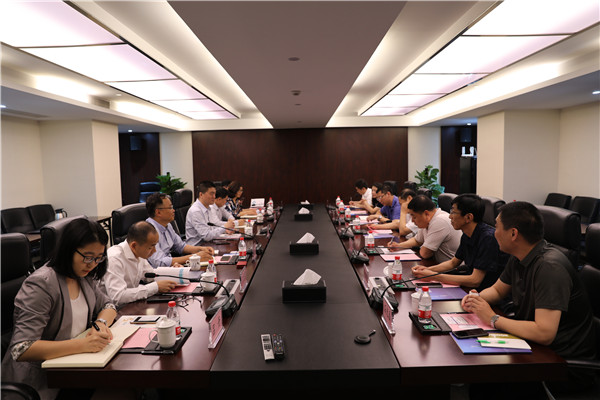 唐山市商務(wù)局副局長高賀利一行到我司考察交流