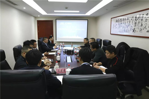 安徽省順朝物資有限公司董事長(zhǎng)王克山一行到我司考察交流