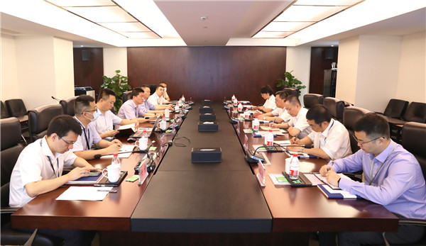 集團(tuán)總經(jīng)理詹小張一行到我司調(diào)研信息化工作
