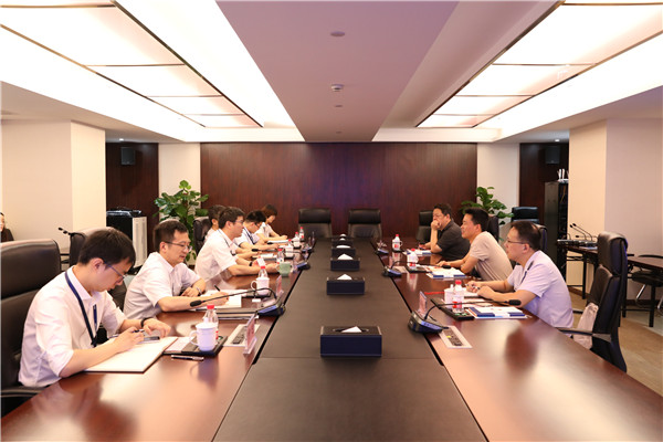 下城區(qū)稅務(wù)局羅斌副局長(zhǎng)一行到公司調(diào)研