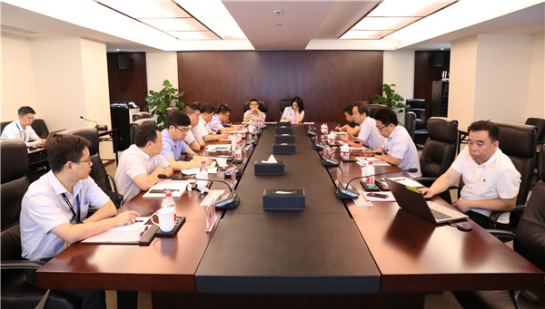 山西建邦總經(jīng)理張銳一行到訪我司