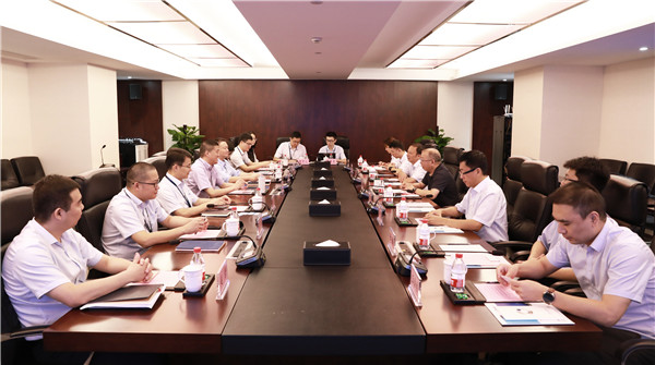 中航國際鋼鐵貿易公司總經理王天軍一行到訪我司