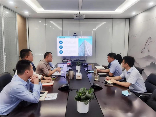 公司黨委副書記、總經理張端清調研國際一部