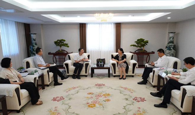 公司副董事長楊威一行走訪進出口銀行浙江省分行