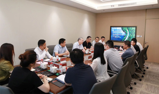 愛旭股份董事長陳剛一行到訪我司