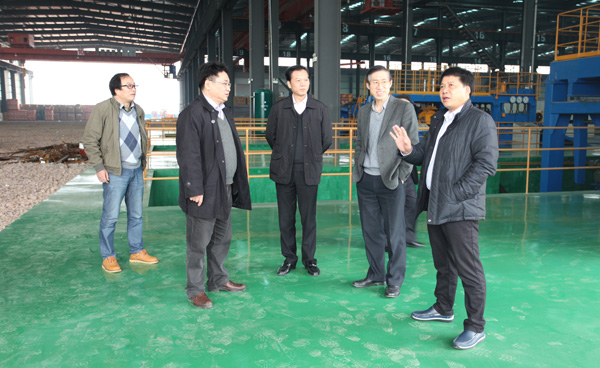 湖南省直工委領(lǐng)導(dǎo)考察高星物流園