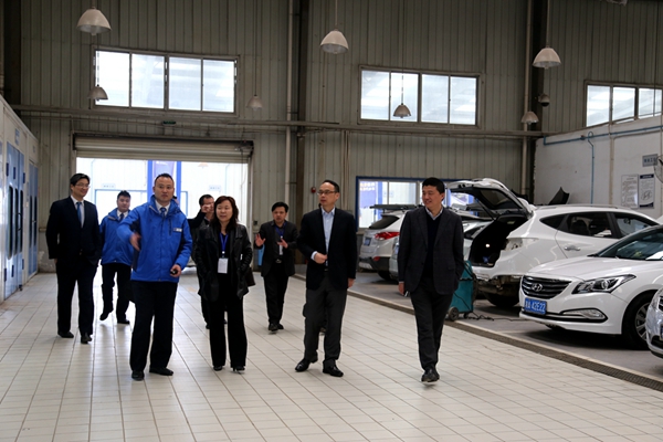 浙江省交通集團(tuán)副總經(jīng)理姜揚劍到我司檢查安全工作